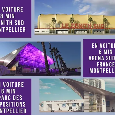 Moana Terrasse Perols Proche Parc Des Expositions Montpellier Apartment Exterior photo